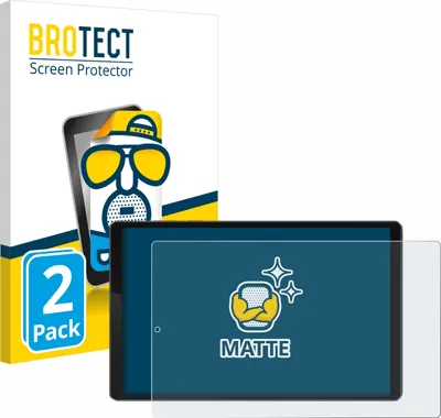 Produktbild von 2x BROTECT Schutzfolie für Lenovo Smart Tab M10 HD Displayschutz Displayschutzfolie Folie Matt Entspiegelungsfolie