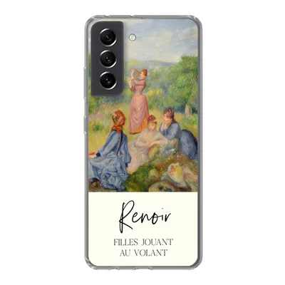 Produktbild von MuchoWow® Handyhülle Schutzhülle Hülle für Samsung Galaxy S21 FE Malerei - Renoir - Impressionismus Silikon Softcase Handy Hülle - Mobiltelefonhülle
