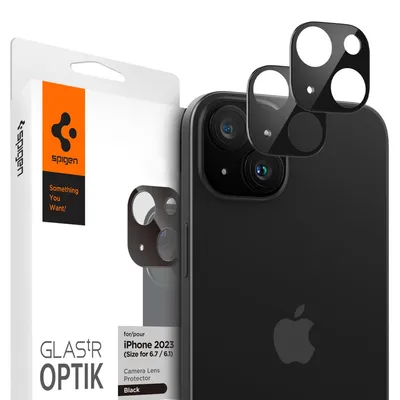 Produktbild von Spigen Glas.tR Optik, Apple, iPhone 15 / 15 Plus, Transparent, 1 Stück(e)