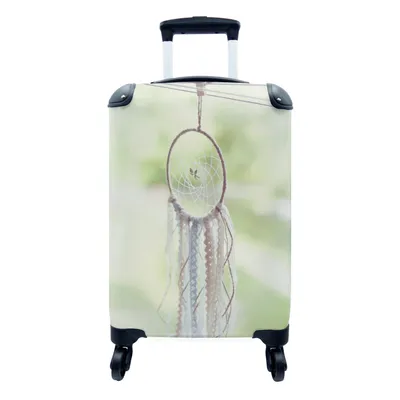 Produktbild von MuchoWow® Koffer Handgepäck Trolley Rollkoffer Kleine Reisekoffer mit 4 Rollen - Ein handgefertigter Traumfänger - Cabin Size < 55x40x23 cm & 55x40x20 cm - Fotokoffer - Kabinenkoffer - Boardgepäck - Reise-Box - Reisekoffer - Reisegepäck - Koffer mit Bild - Trolley für Kinder