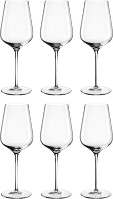 Produktbild von LEONARDO 066409 Brunelli Rieslingglas 470 ml, Teqton Glas, klar (6 Stück)