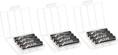 Produktbild von 12x XCell Micro Akku LSD Plus Ni-MH 1,2V 930 mAh low self-discharge AAA + 3x 4er Box