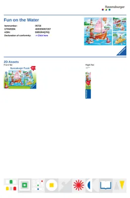 Immagine prodotto di Sull'acqua Ravensburger 05720