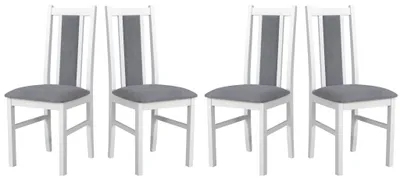 Produktbild von ESSZIMMERSTUHL - 4er-Set Bos 14 weiss soro 90