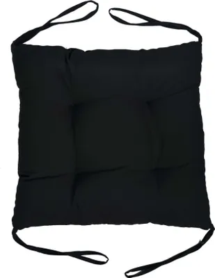 Produktbild von Stuhlkissen, Sitzkissen 40x40 cm mit Bändern Sitzpolster mit Schleifenband, Sitzauflage Auflage, Stuhlauflage, Bequeme, Weichem, für Esszimmer, Küche