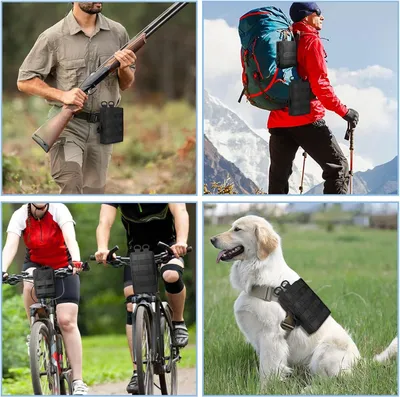 Produktbild von Taktische MOLLE Tasche mit Wasserflaschenhaltern und Organizer