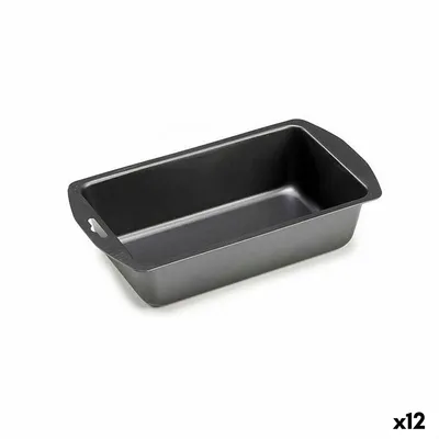 Obrázek produktu pro Pečicí forma z tmavě šedé uhlíkové oceli (13 x 6,3 x 30 cm) (12 kusů)