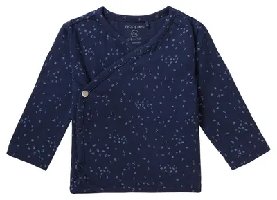 Produktbild von Noppies Uni Tee wrap Nantes Long Sleeve All Over Print