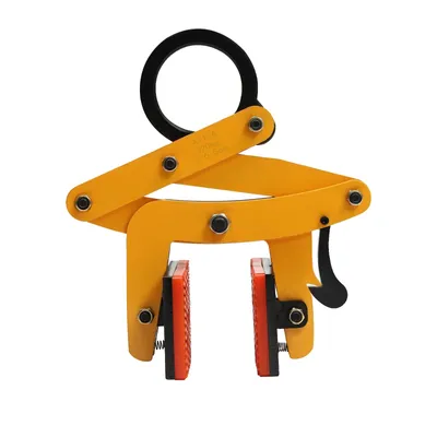 Produktbild von Pallet Puller Clamp, 320 kg Tragfähigkeit, verstellbare Backenöffnung 0-6,5 cm , Gelb, 0-6,5 cm, 320 kg