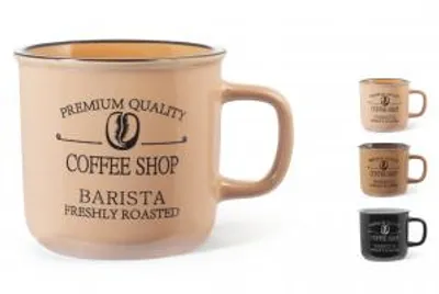 Immagine prodotto di H&H Set 6 Tazze Jumbo Coffee Shop In Stoneware Cc 440