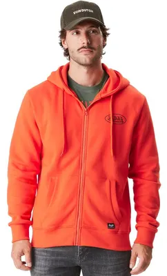 Produktbild von Von Dutch Fleece Zip Hoody orange - XL