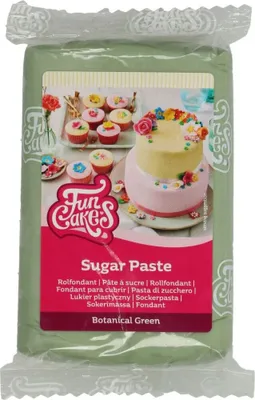 Produktbild von FunCakes Fondant Botanical Green 250g