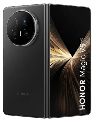 Produktbild von Honor Magic V5, 20,2 cm (7.95"), 16 GB, 512 GB, 50 MP, Android 15, Schwarz