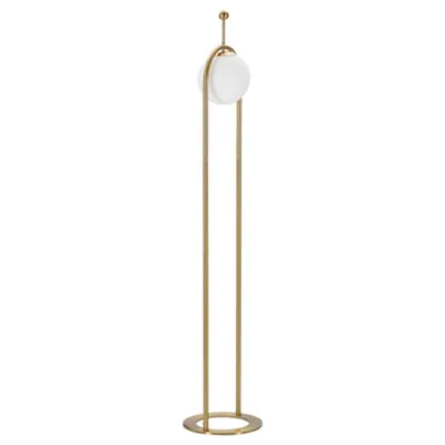 Produktbild von Stehlampe Lampada 28 x 168 x 28 cm Metall Glas Gold Weiß