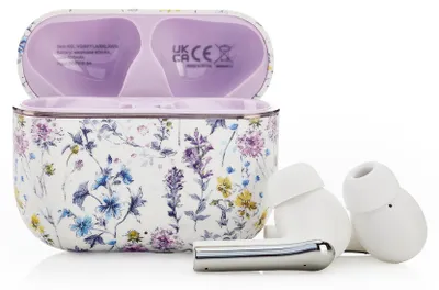 Image de Laura Ashley Ecouteurs sans fil Bluetooth TWS 5.3 pour iPhone & Android ENC