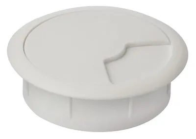 Obrázek produktu pro Kabelová průchodka O 60mm, plast, bílá