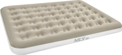 Produktbild von NC2803 Aufblasbares Touristen-Luftbett 203x152x22 cm Beige NILS CAMP