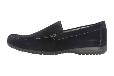 Image de Sioux GIUMELO-700-H Mocassin en grande taille bleu 38661 grandes chaussures pour hommes
