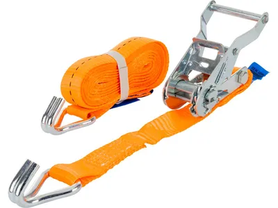 Produktbild von Unitrailer 4 M/25 Mm/1 T Oranges Transportband Mit Spanner