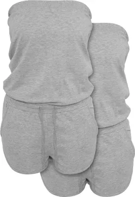 Produktbild von Build Your Brand By018a Playsuit 2 Einheiten Grau L Frau Grau L