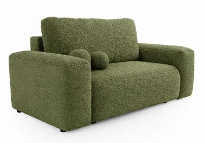Produktbild von ANMIL Schlafsofa in Gruen LUMI 190 × 110 × 94 cm Sofa mit Schlaffunktion und Bettkasten Stoff Quelle