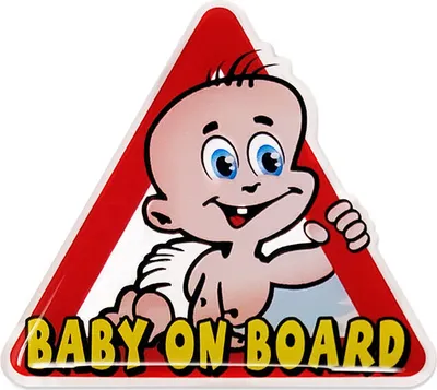 Produktbild von Sticker 3D Baby On Board HQ