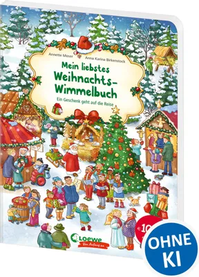 Produktbild von Mein liebstes Weihnachts-Wimmelbuch