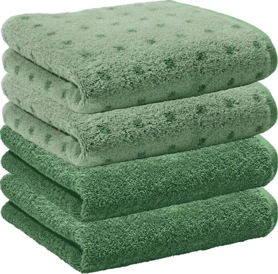 Produktbild von Erwin Müller Handtuch Sigmaringen" 4er-Pack jade 50x100 cm"