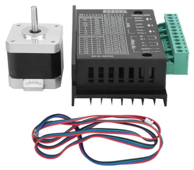 Immagine prodotto di Kit di azionamento per motore passo-passo, modulo elettronico, 0,4 Nm, 17HS4401S + TB6600, 4 A