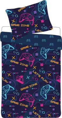 Produktbild von Gamer Game Zone Controller Bettwäsche Set 135x200 cm 100% Microfaser