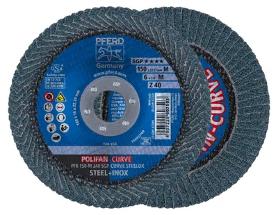 Produktbild von PFERD 67689072, 15 cm, 10200 RPM, 40 g, 10 Stück(e)