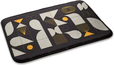 Produktbild von Teppich Teppich Wohnzimmer Schlafzimmer Modern - 75 cm x 45 cm - Geometrische Muster