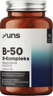 Produktbild von B-50 B-COMPLEX Komplex aus B-Vitaminen UNS 90 Kapseln
