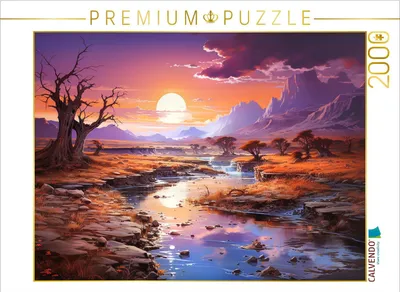 Produktbild von CALVENDO Puzzle Dämmerung | 2000 Teile Lege-Größe 90x67cm Foto-Puzzle für glückliche Stunden