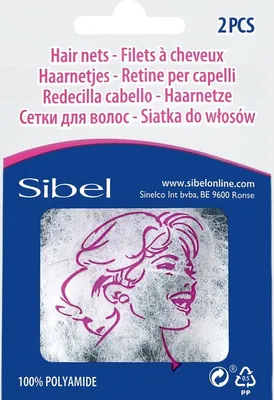 Produktbild von Sibel Transparentnetz Fine 2 Stück weiß