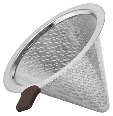 Pour-Over Kaffeefilter Edelstahl für Chemex & Hario V60