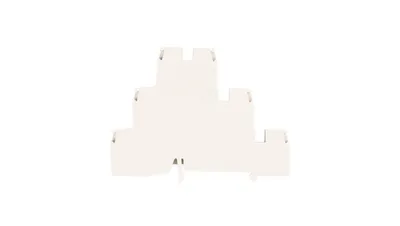 Imagen del producto de Conectores de 3 polos, sección de 2,5 mm², color gris, modelo L/L/L, referencia ZUW 3-2,5, código 13204312