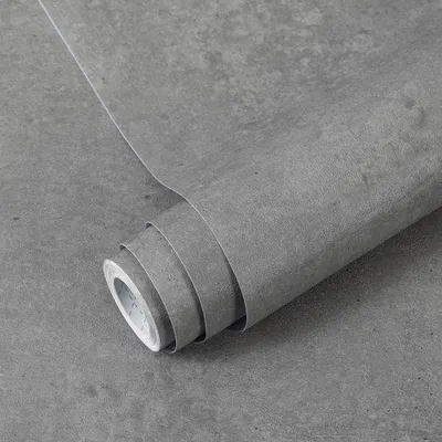 Produktbild von Unyqoos® selbstklebende graue Klebefolie mit Betonoptik für Möbel und Wände, 40 x 500 cm