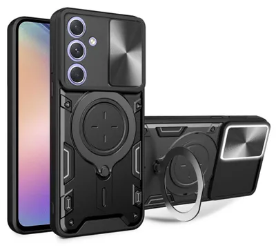 Produktbild von Techsuit CamGuard Pro Back Cover Hülle für Samsung Galaxy A54 - Schwarz