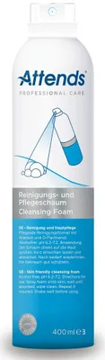 Produktbild von Attends Pflegeschaum 400 ml für Intimbereich, hautfreundlich, mit Schutzfilm