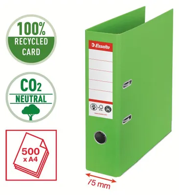 Obrázek produktu pro Esselte 627567, A4, Uskladnění, Karton, Zelená, 500 listy, 80 g/m²