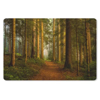 Obrázok produktu pre Podložka pod myš - Les - Príroda - Stromy - Krajina - Listy - 27x18cm - Rohožka pod myš