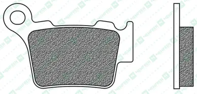 Zdjęcie produktu dla Klocki hamulcowe Newfren FD0348SD1 (zestaw na tarczę) Offroad Dirt Sintered