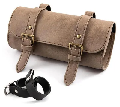Zdjęcie produktu dla Torba na narzędzia motocyklowa, mini, wykonana z skóry PU, wodoodporna, o wymiarach 22,5 cm