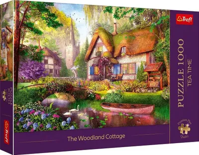 Produktbild von PUZZLE 1000 PremPlus TeaTime Hübsches Häuschen...10804