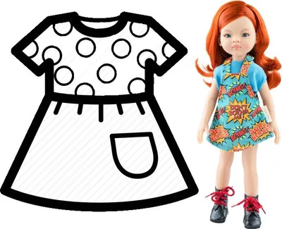 Zdjęcie produktu dla Ubranko dla lalek 32cm - Paola Reina