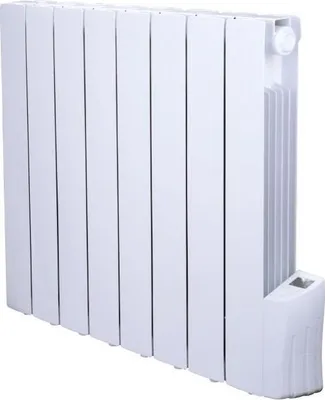 Image de Radiateur électrique à inertie fluide, 1200W, Jusqu'à 50m³, 230V, Blanc