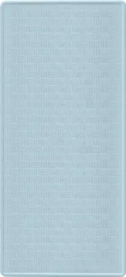 Produktbild von Kleine Wolke Wanneneinlage RUBY Wasserblau 35 x 75 cm