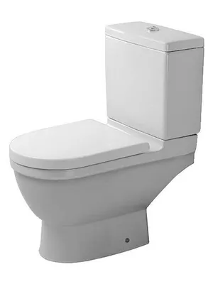 Produktbild von DURAVIT 0126090000 Stand-WC Kombi Starck 3 655 mm