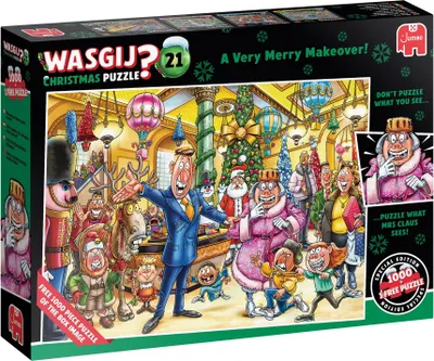 Image de Royal Jumbo BV Wasgij Christmas 21 Palapeli, 2 x 1000 palaa